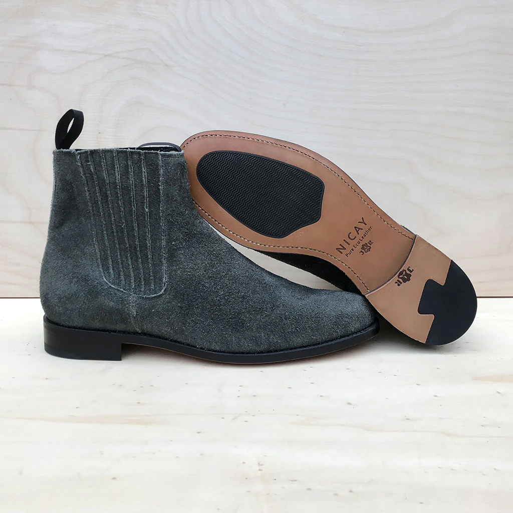 Rahmengenähte Boots Georges - Veloursleder – Bild 5
