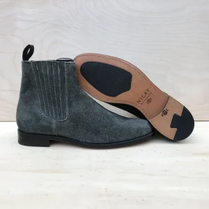 Rahmengenähte Boots Georges - Veloursleder